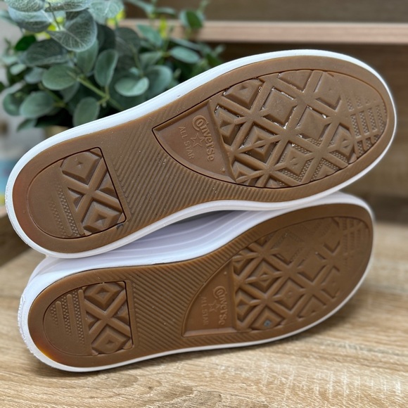 Converse Chunky Platform High Top All Star White Size 7 - Picture 8 of 11